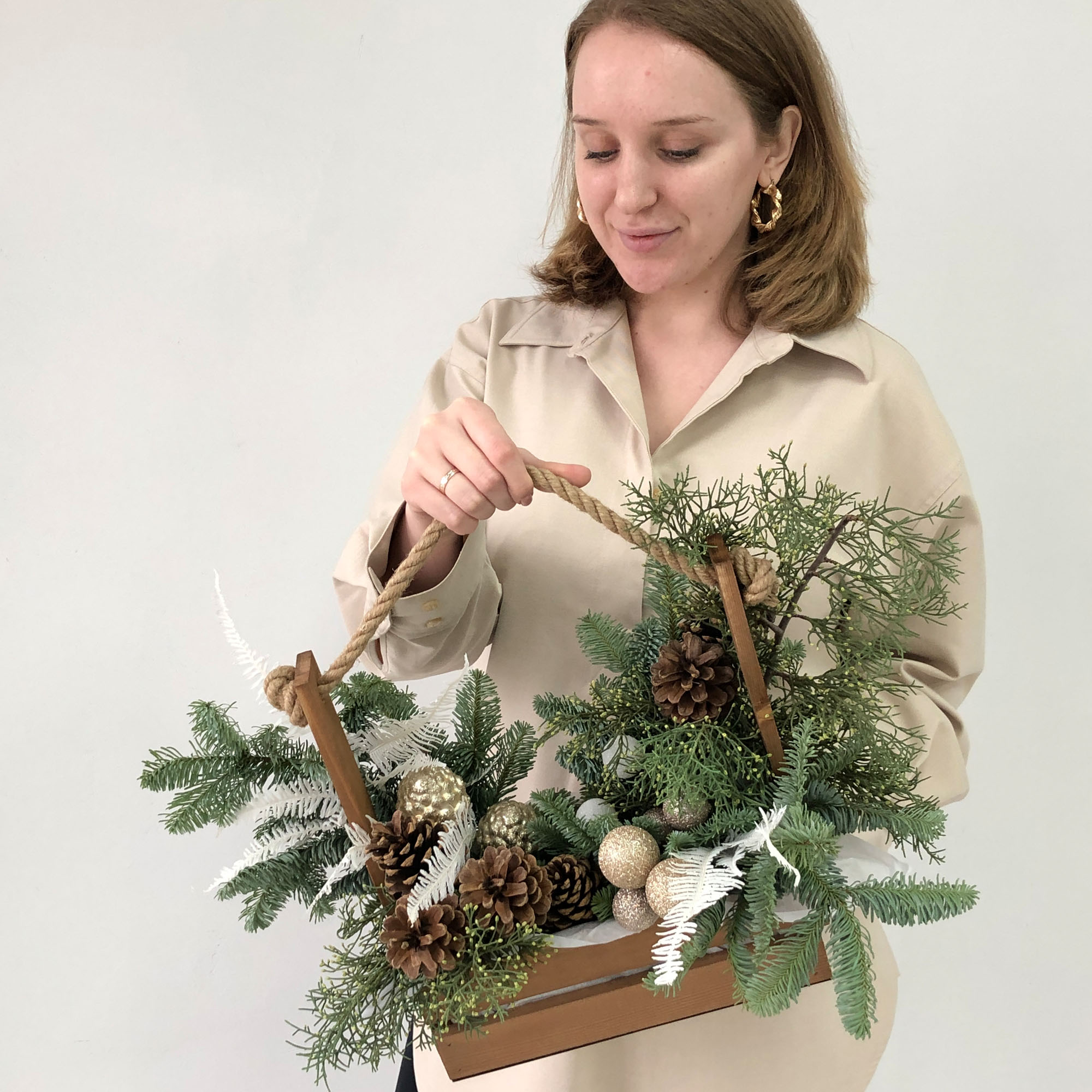 Композиция "Зимний день"