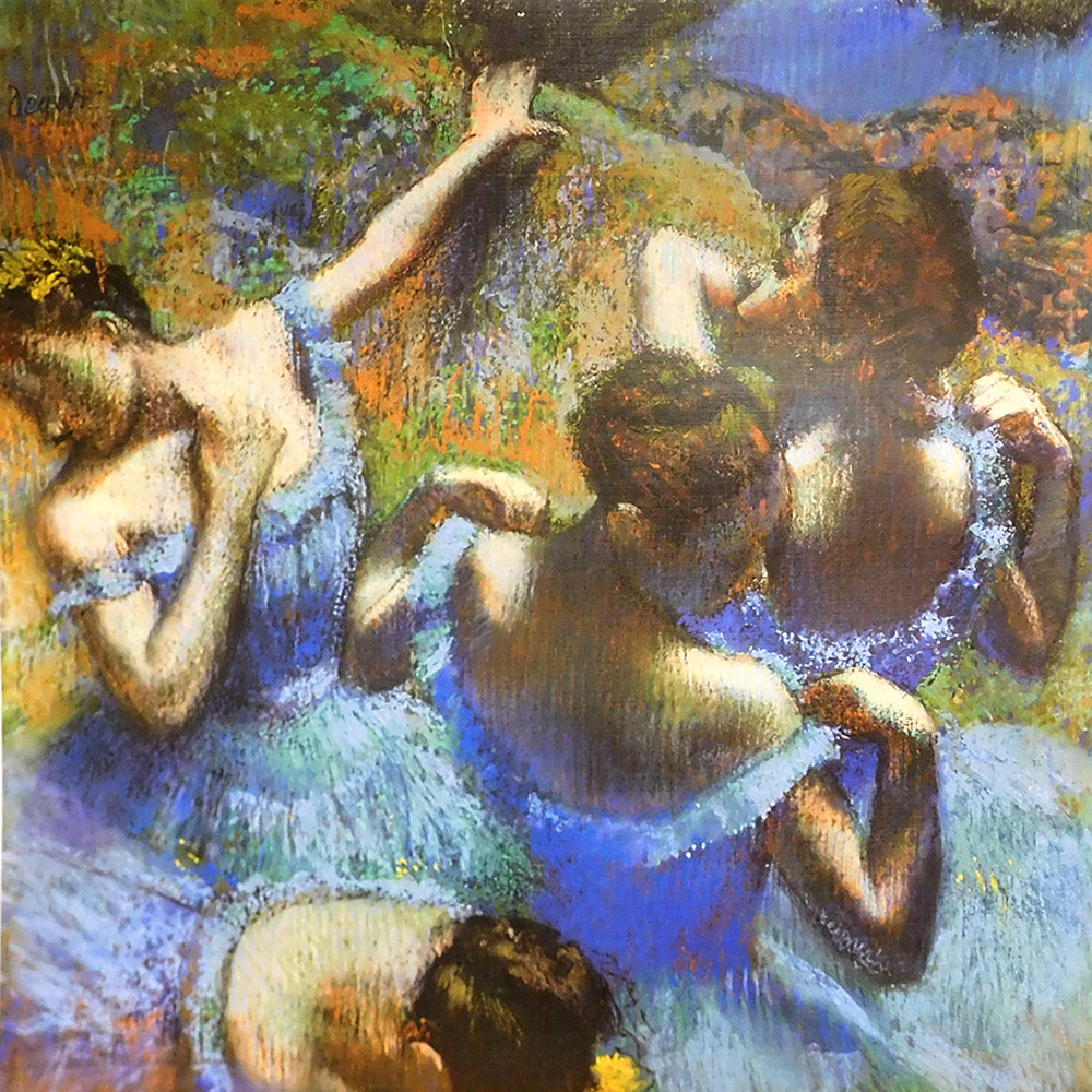 Букет "Голубые танцовщицы"