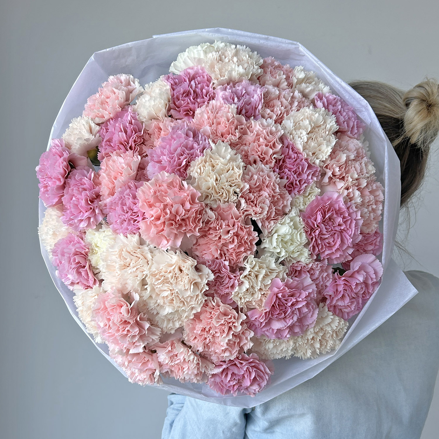 Кружевные диантусы - микс