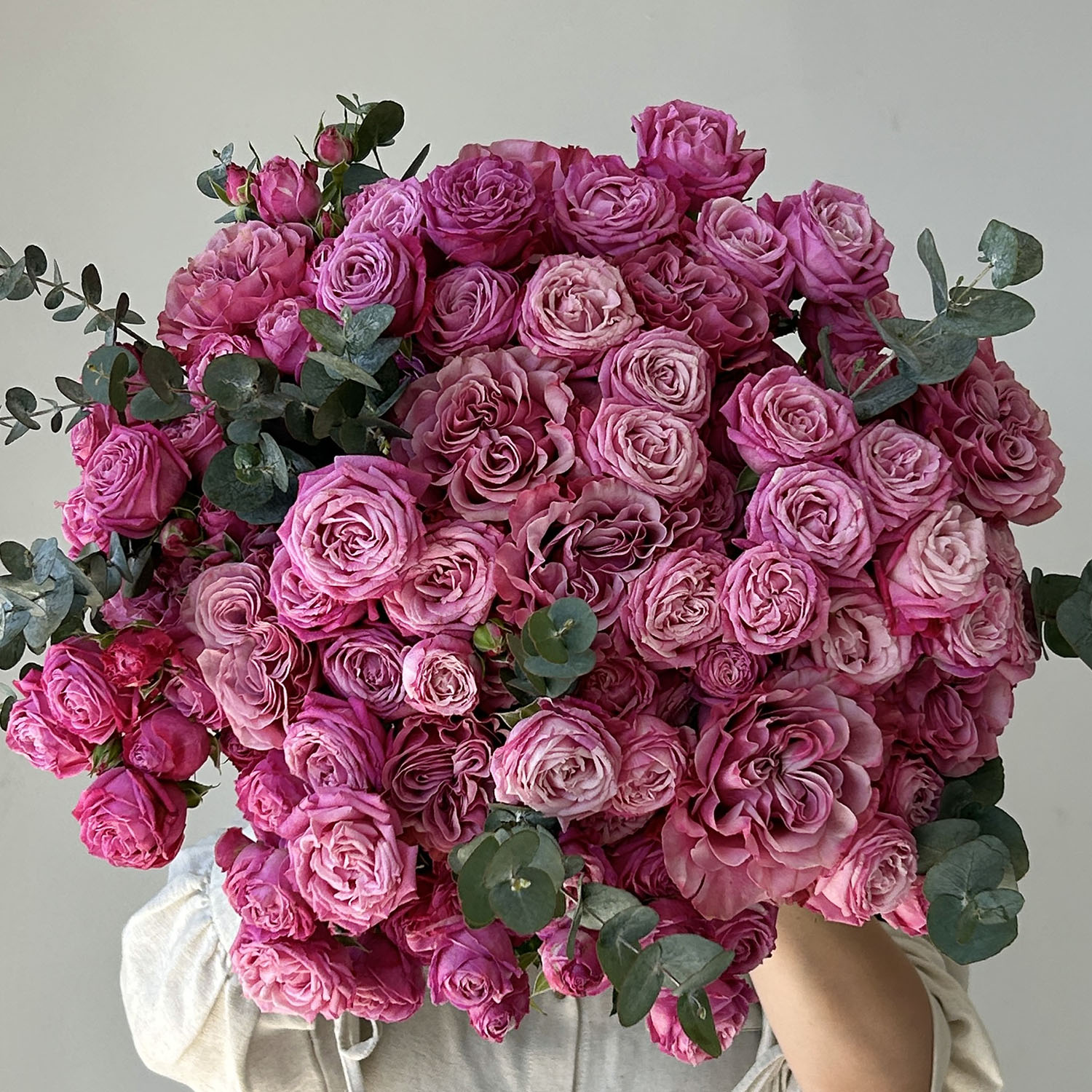 Букет "Малиновый джем"