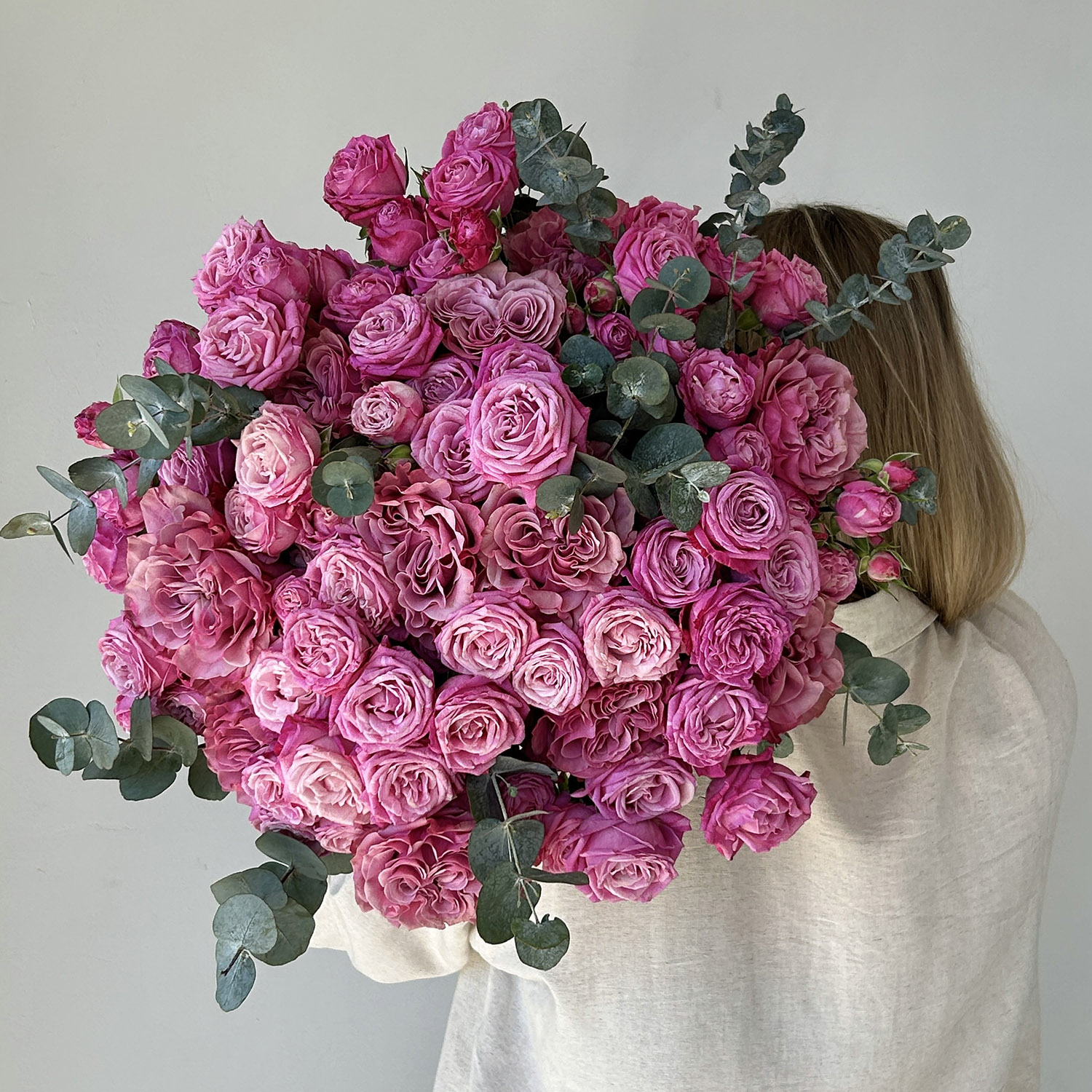 Букет "Малиновый джем"