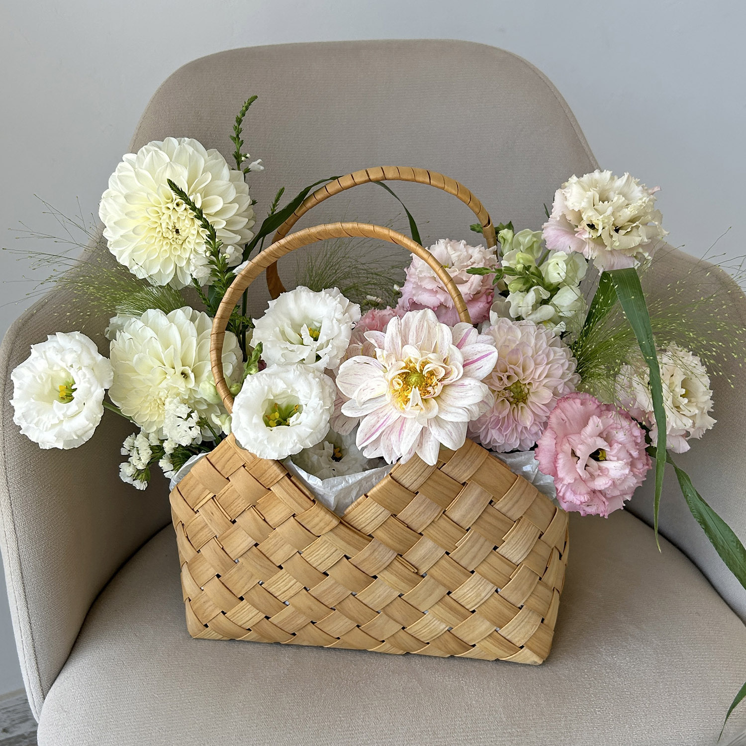 Корзина "Цветочный мёд"