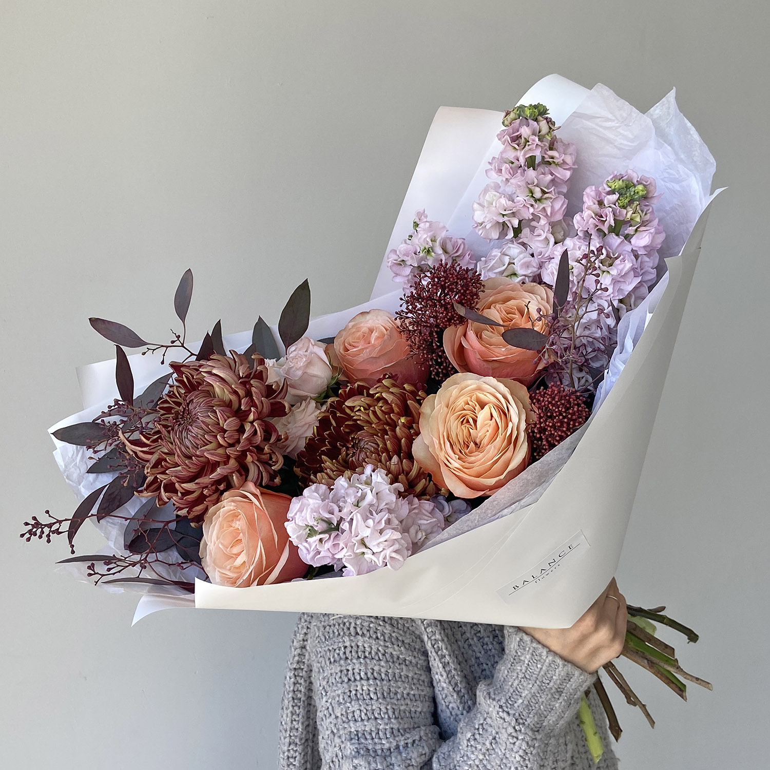 Букет "Чарующий закат"