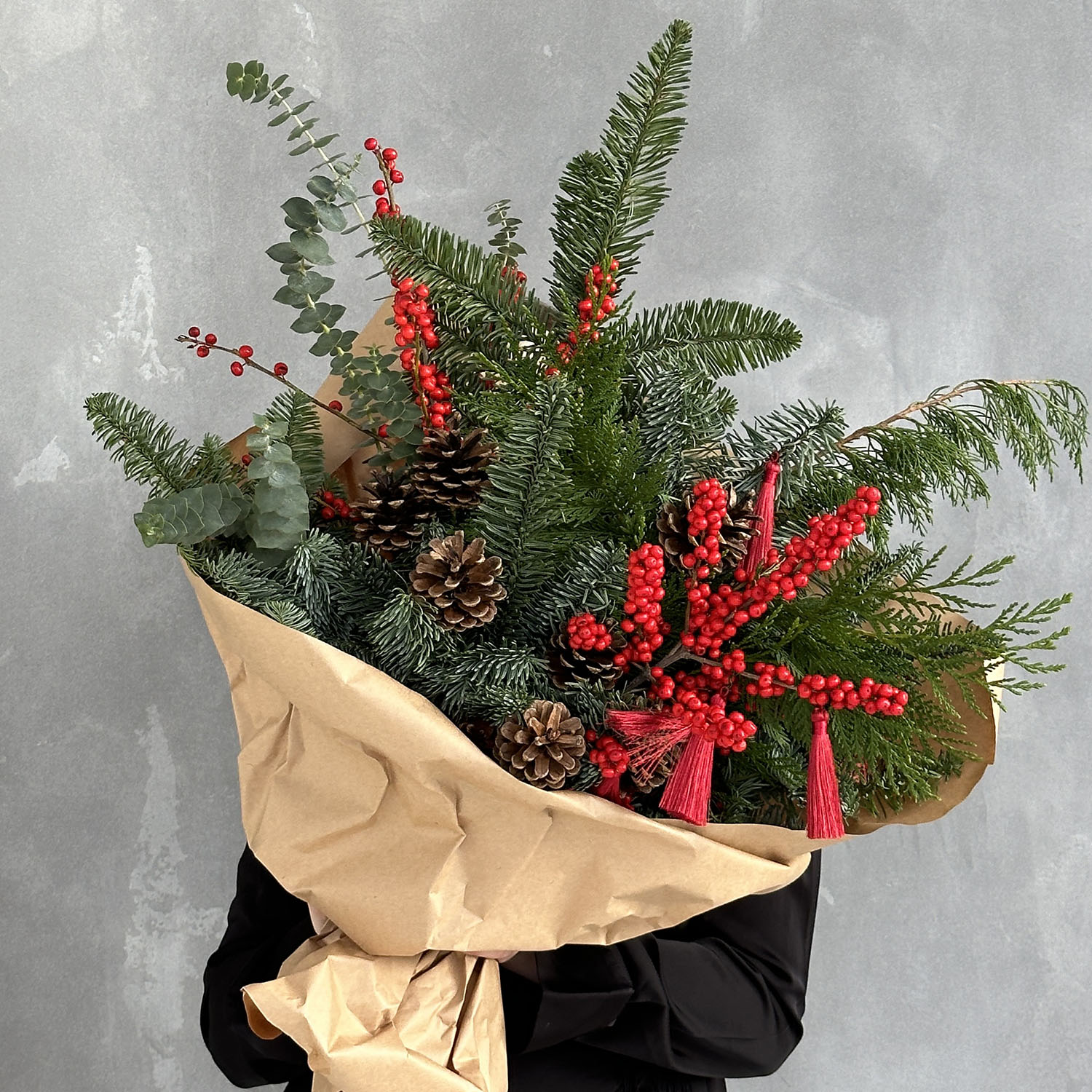 Букет "Морозные ягоды"