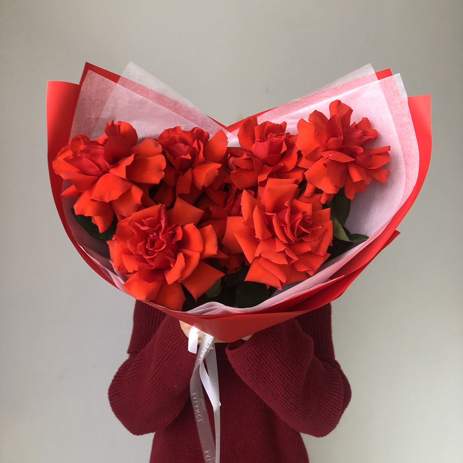 Букет красных роз "Стрелы Амура"