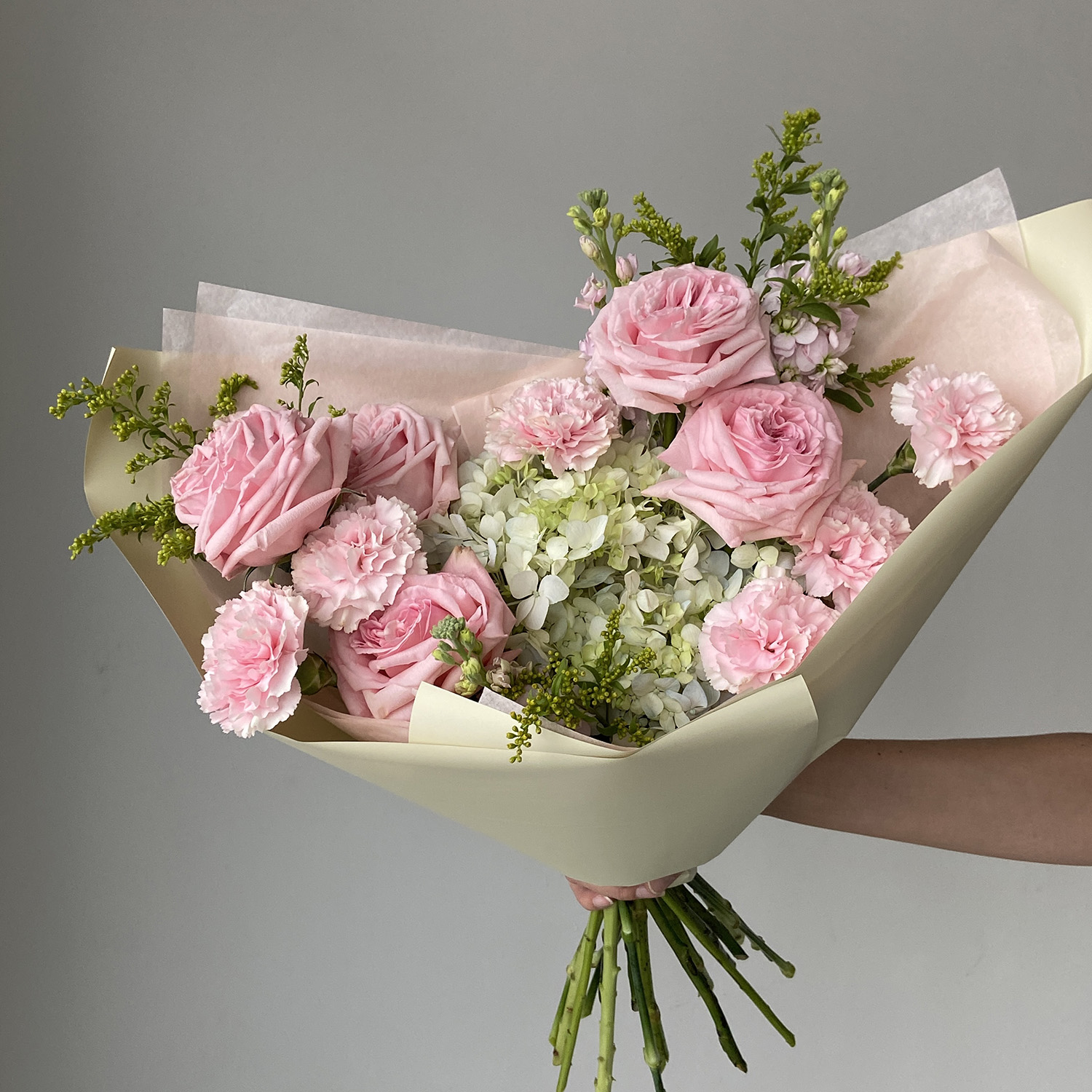 Букет "Нежный бисквит"