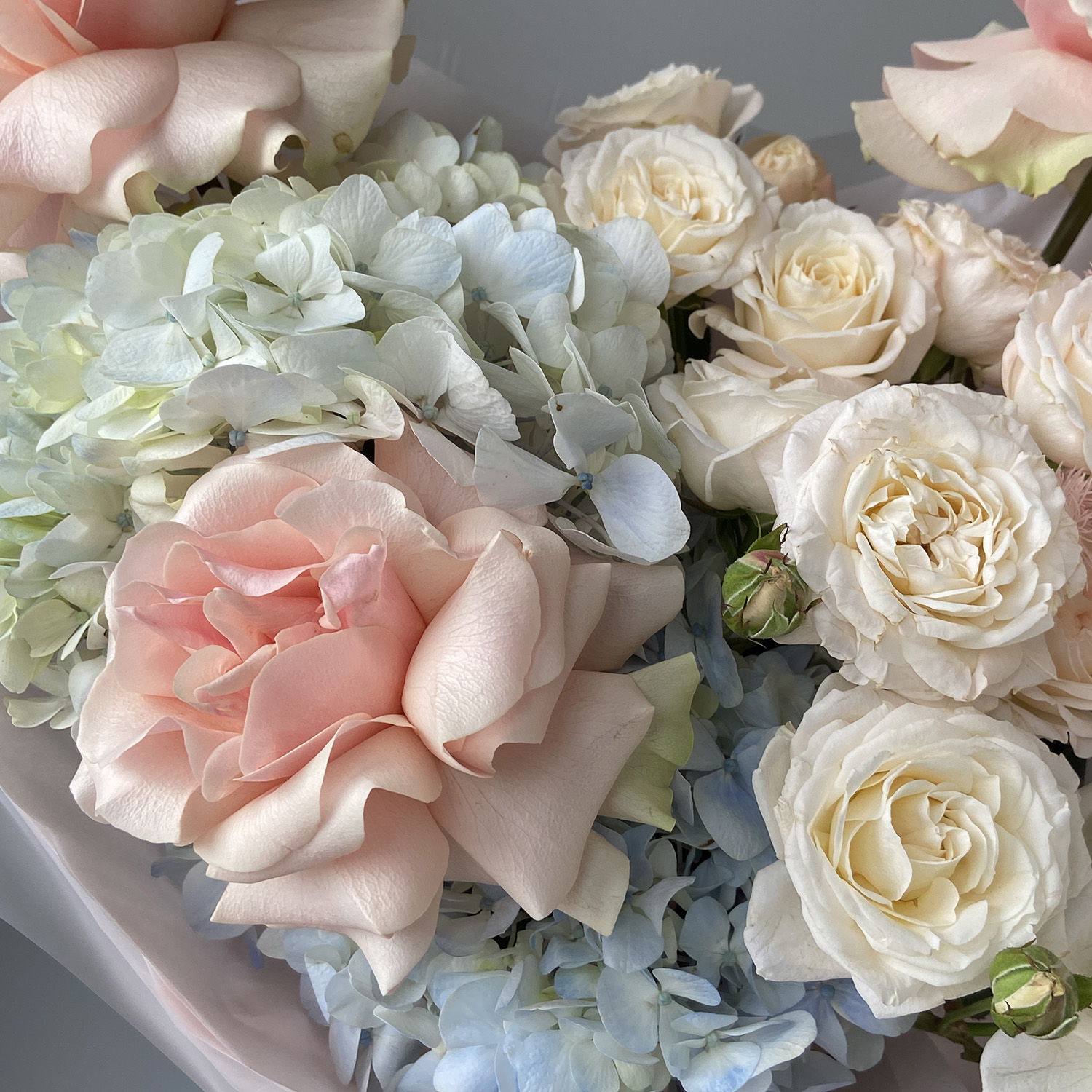 Букет "Сливочный пломбир"