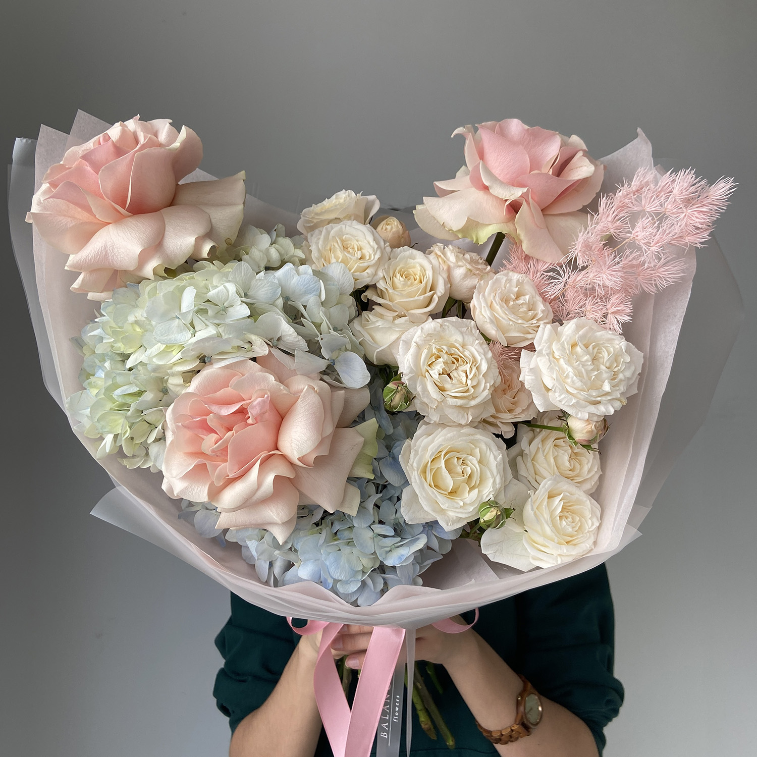 Букет "Сливочный пломбир"