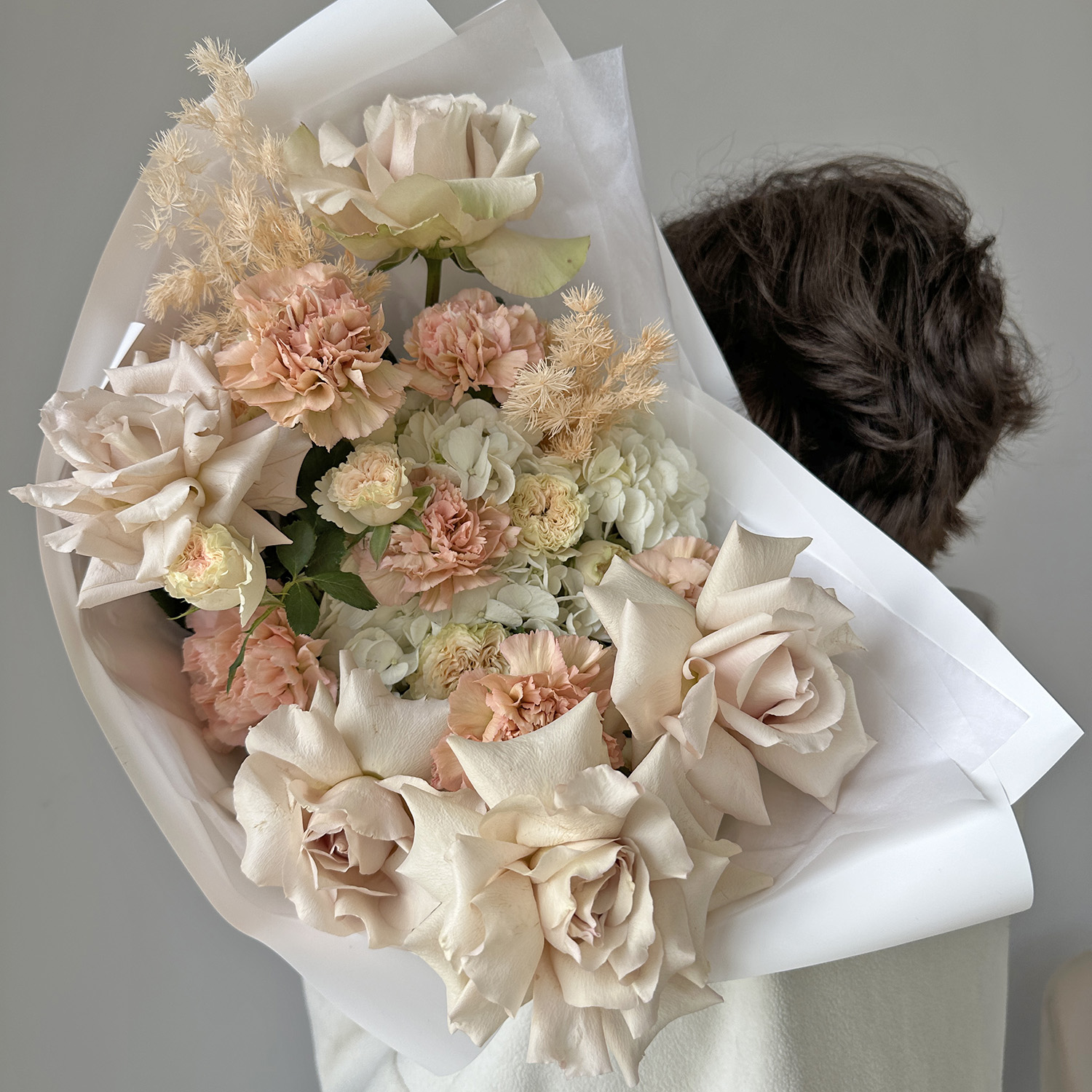 Букет "Нежная пудра"