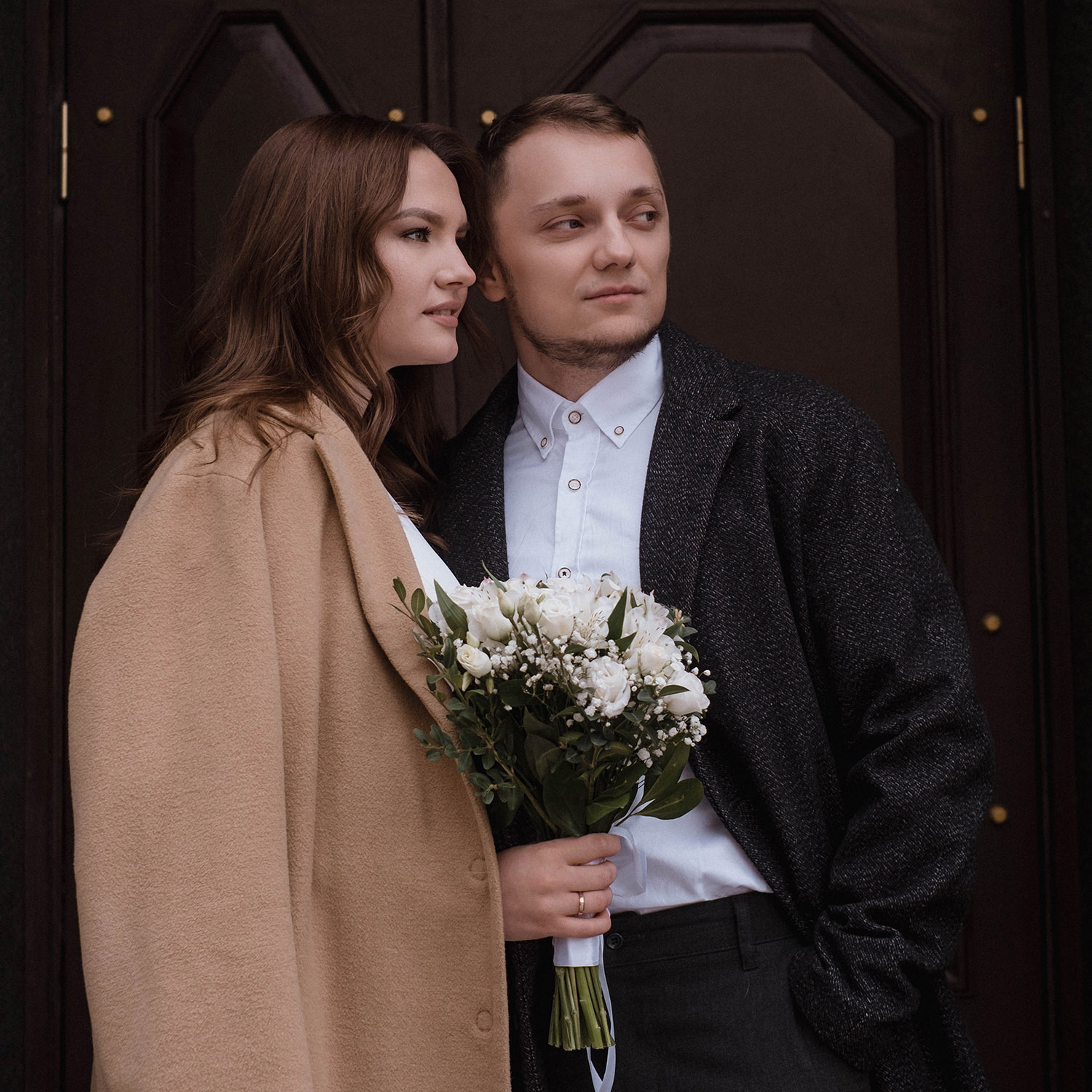 Цветочный депозит в подарок на свадьбу Юлии и Эдуарда