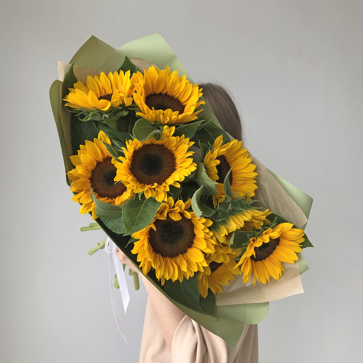 Букет подсолнухов