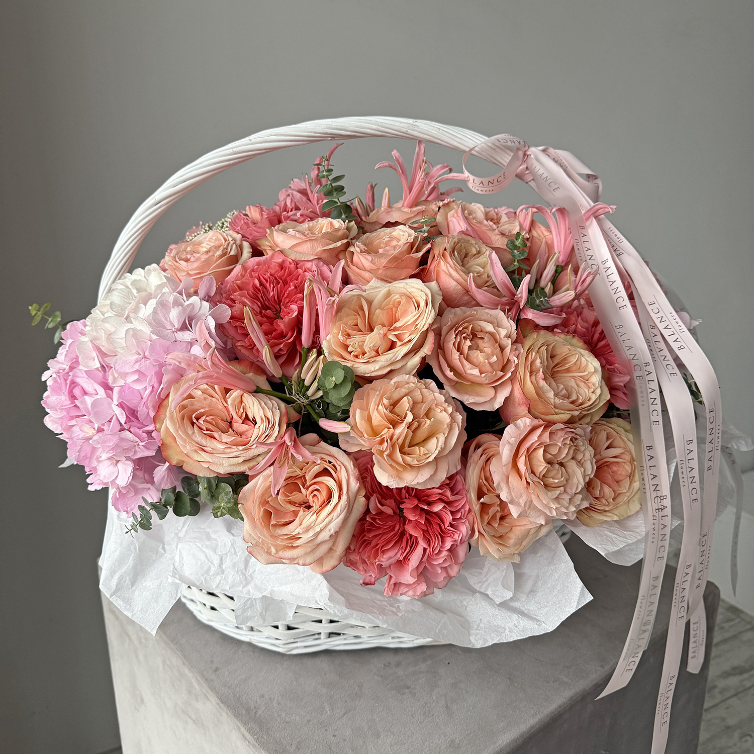 Корзина "Персиковый джем"