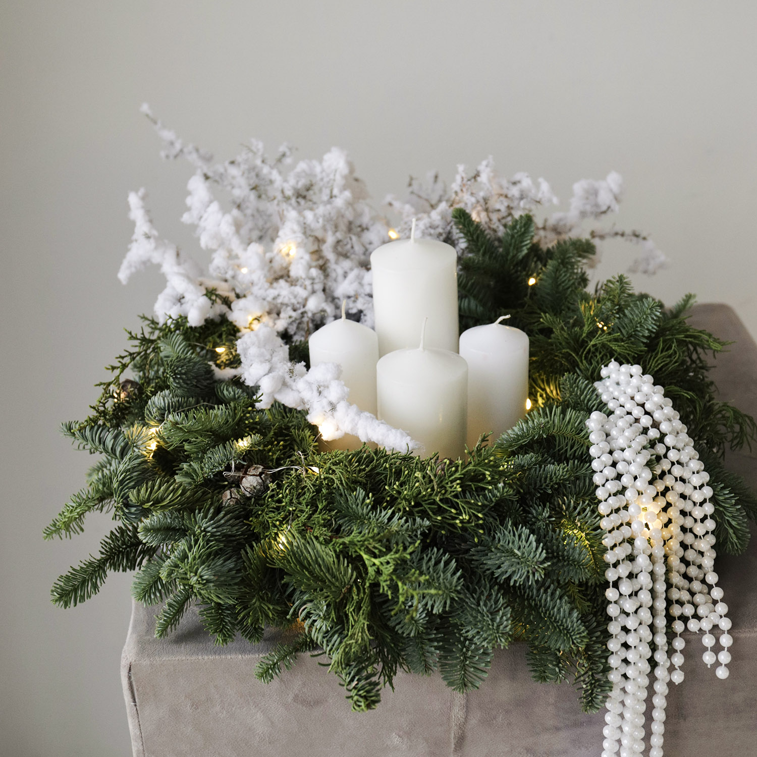 Венок "Жемчужное сияние"