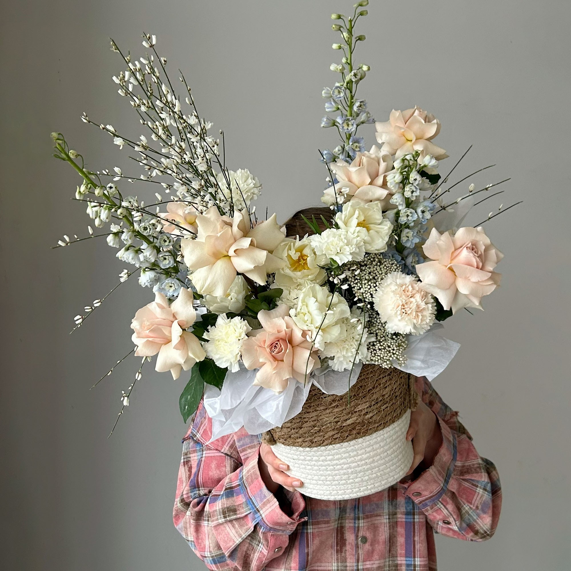 Корзина "Романтика весны"