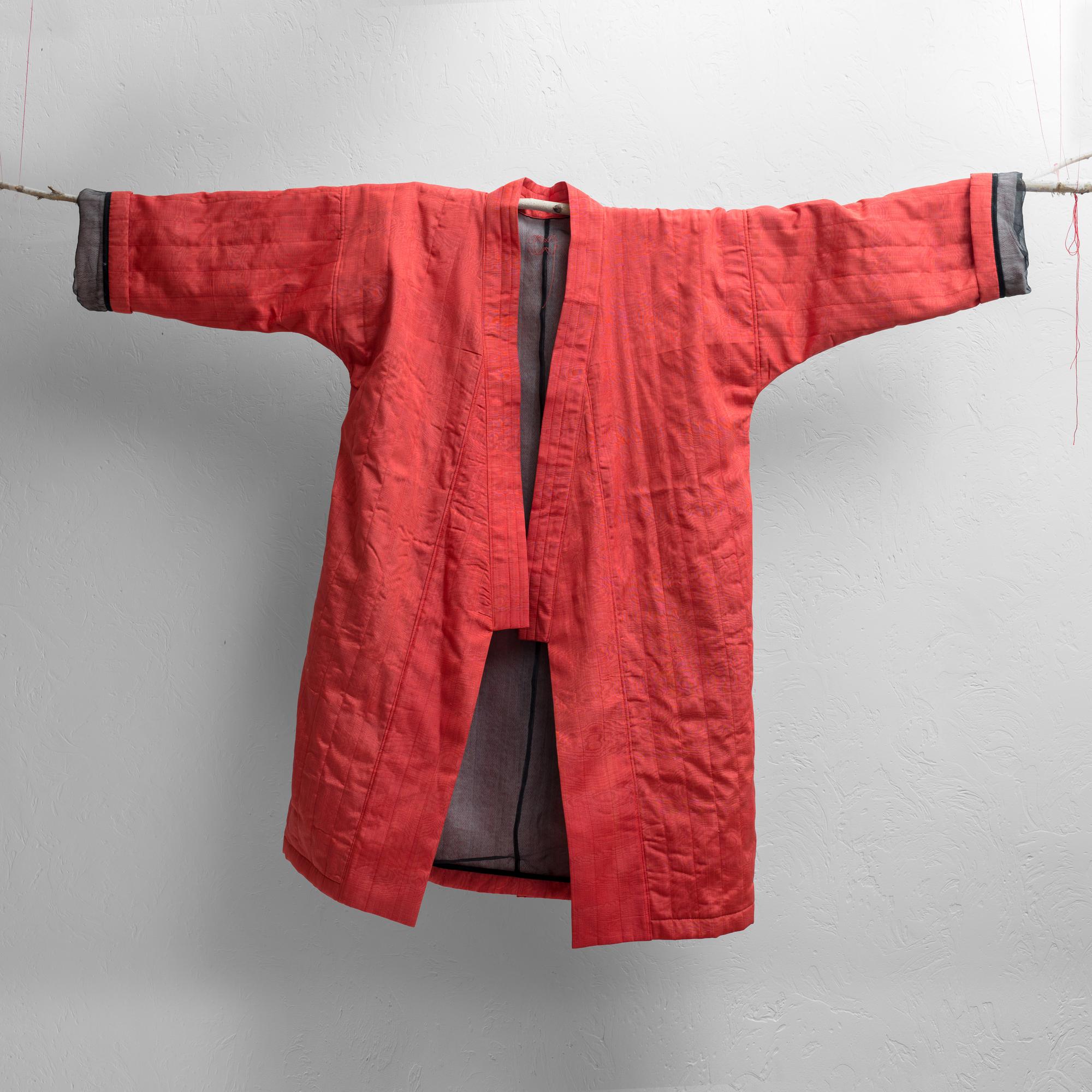 ДВУСТОРОННЕЕ КИМОНО ХИЛОЛА КРАСНЫЙ / ЧЁРНЫЙ