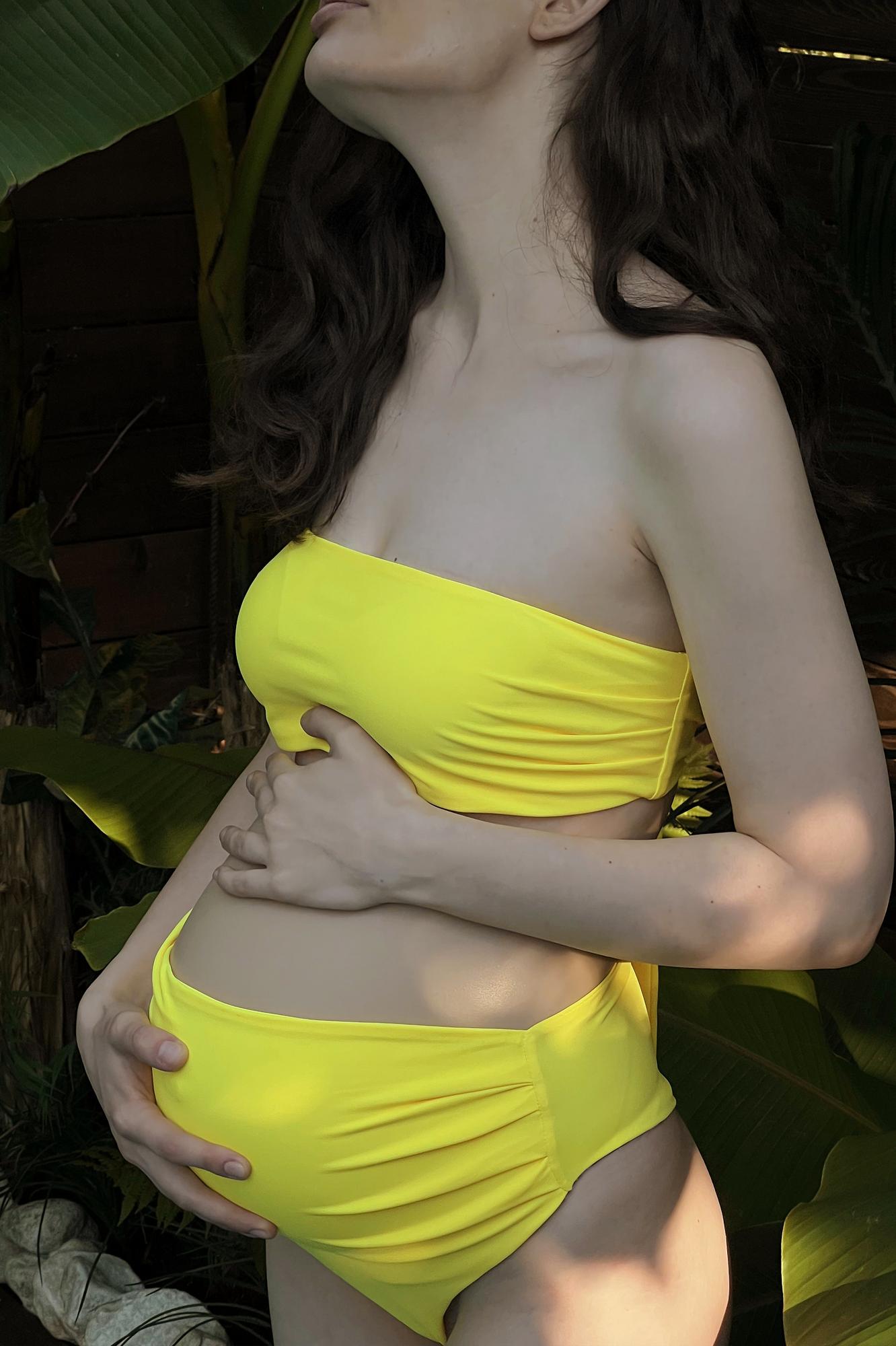 Купальник для беременных раздельный