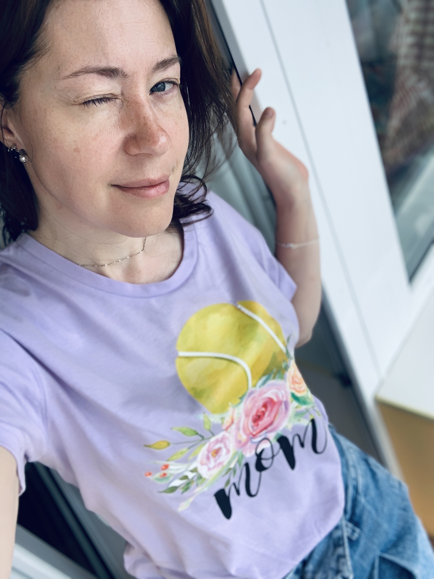 Футболка «Теннисная мама»