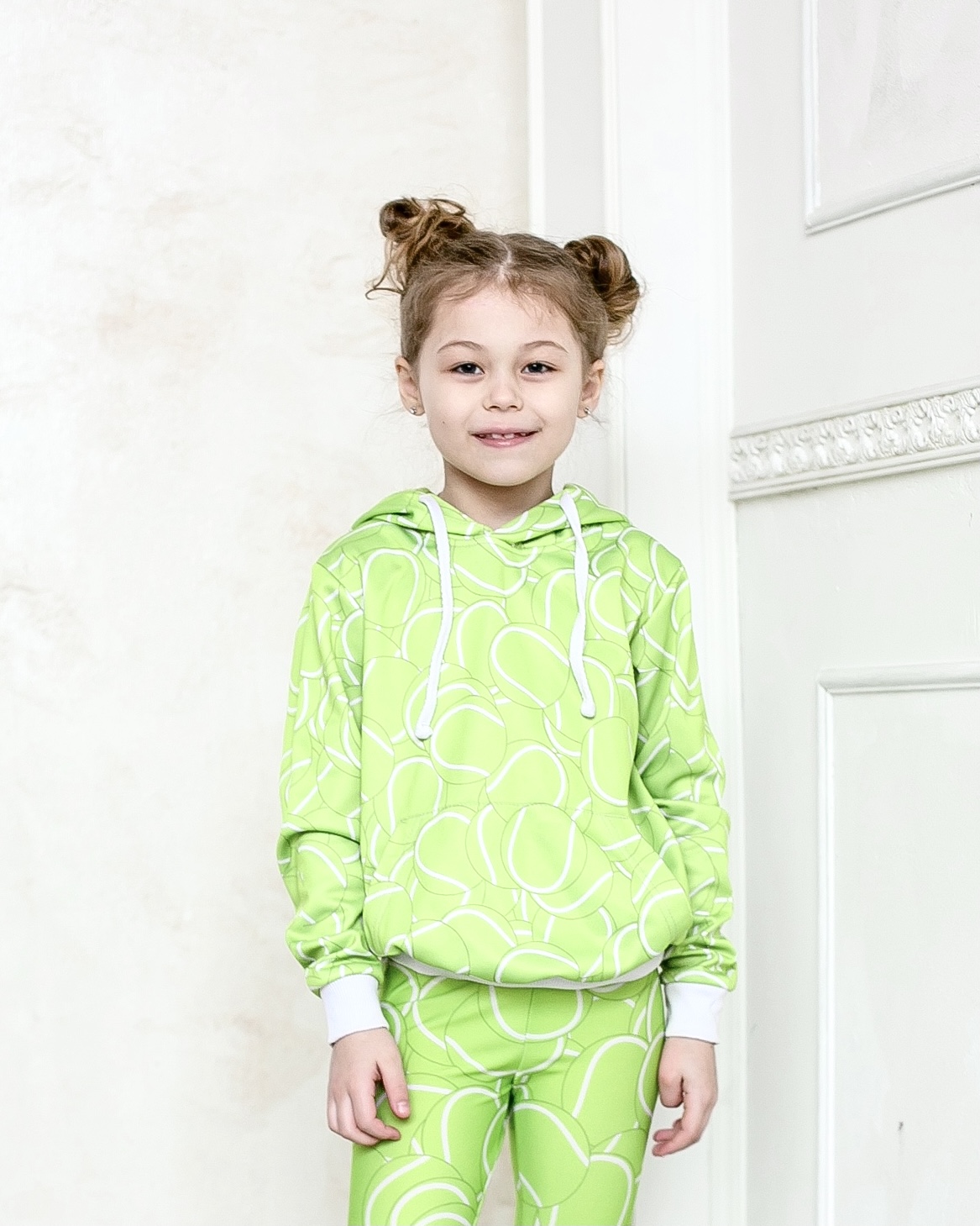 Толстовка салатовая