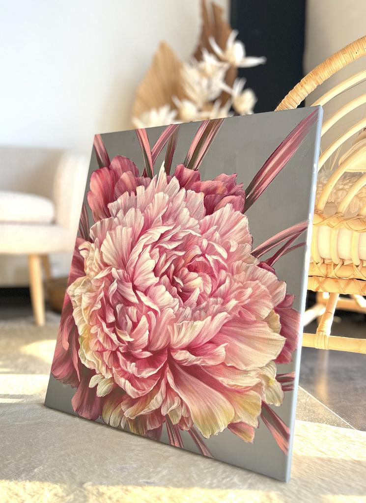 MARSHMALLOW PEONY - video tutorial