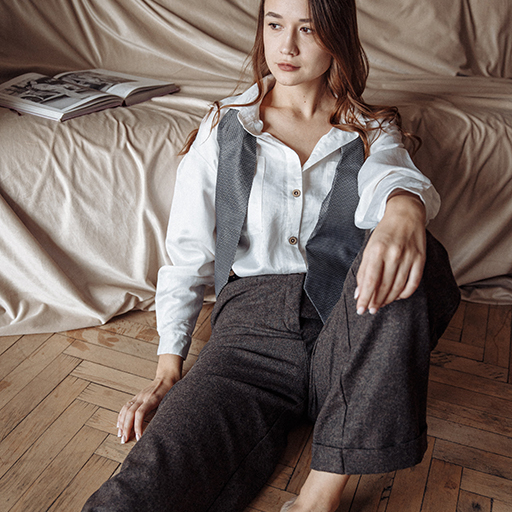 Брюки шерстяные Дитрих