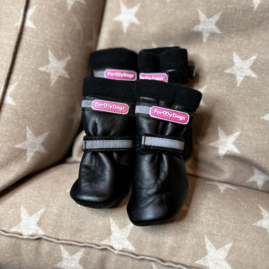 Ботинки черные матовые