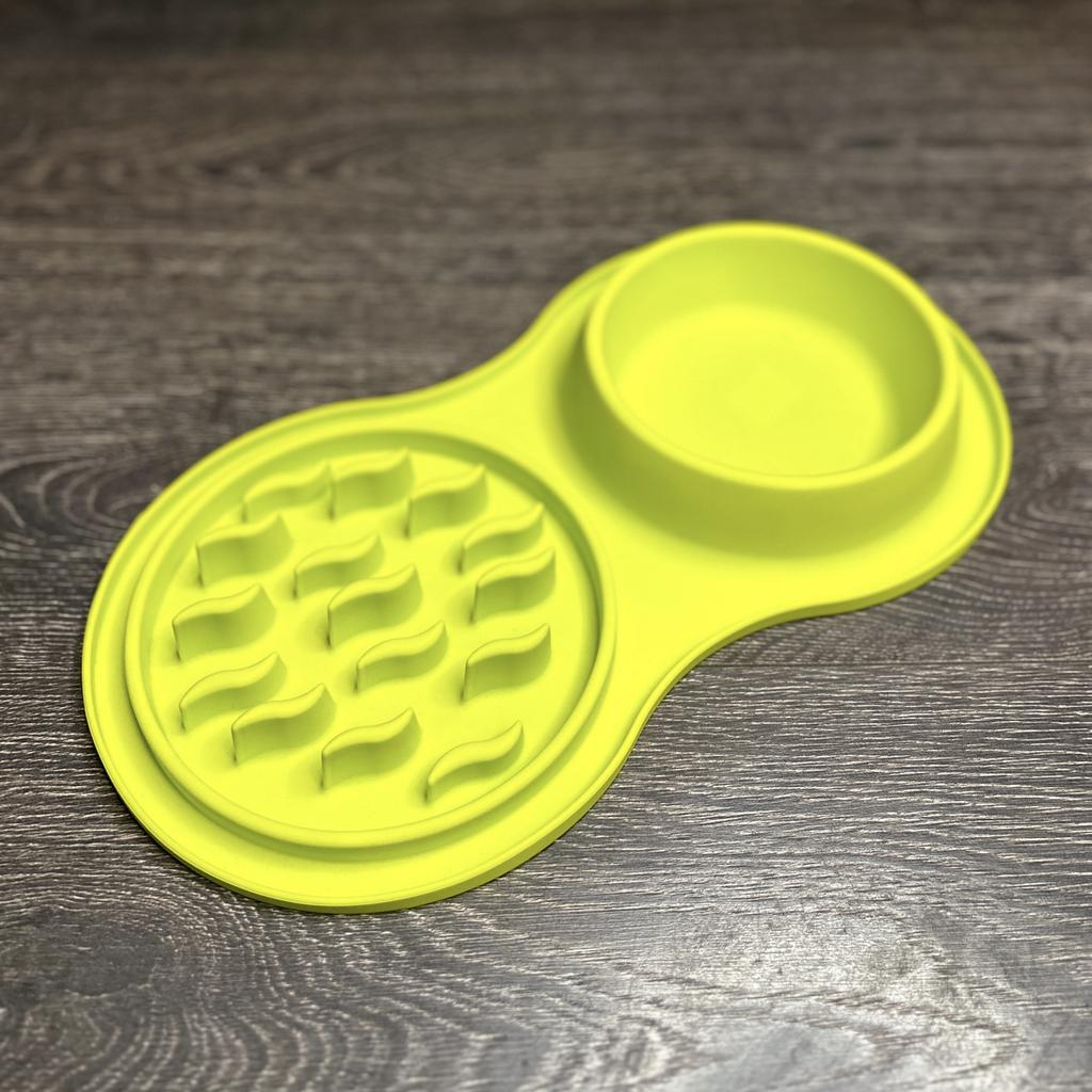 Миска интерактивная двойная