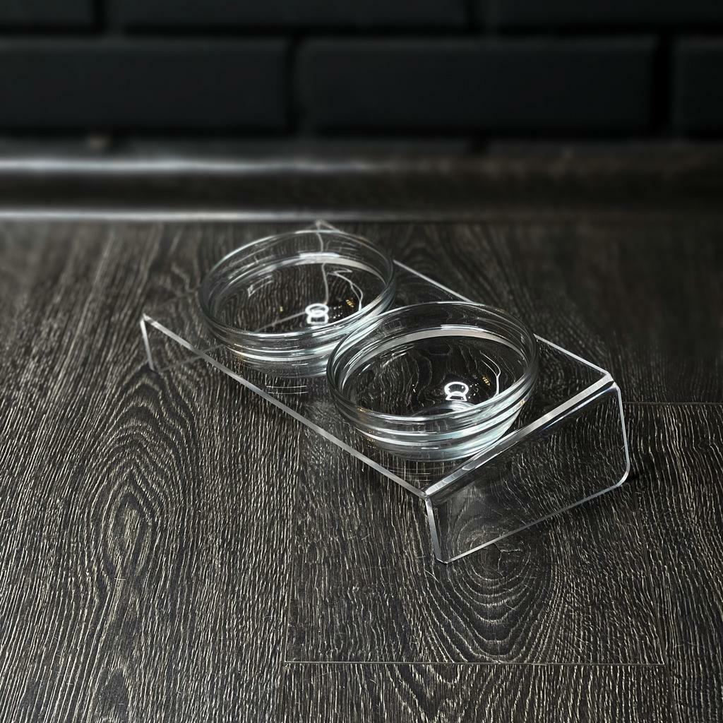 Миска двойная