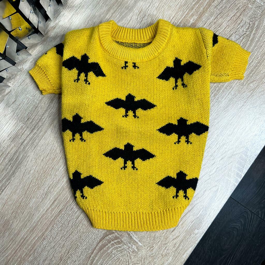 Свитер с летучими мышками