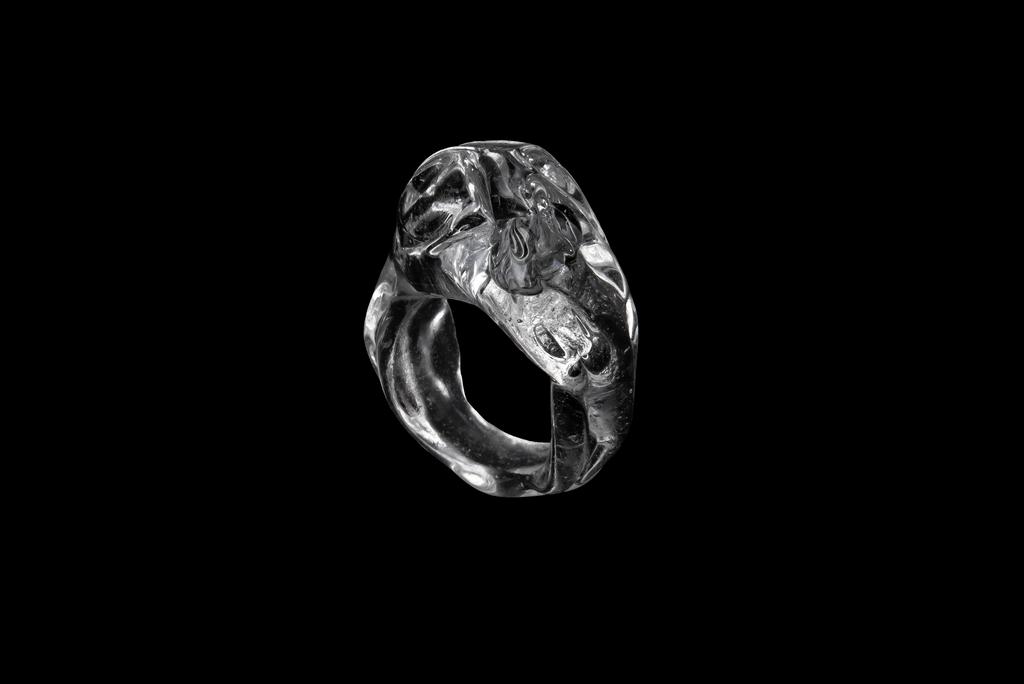 кольцо "ICE WITH THE STONE"