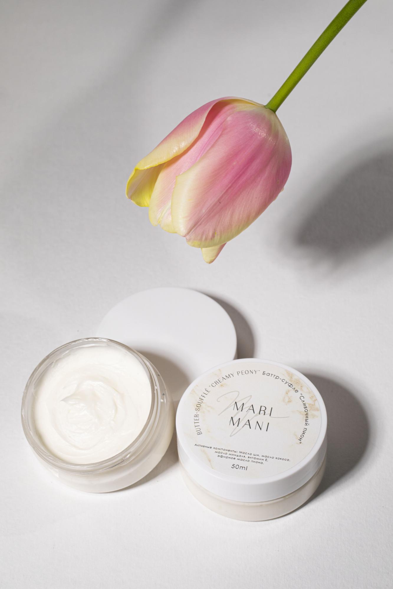 Баттер-суфле "Сливочный пион"