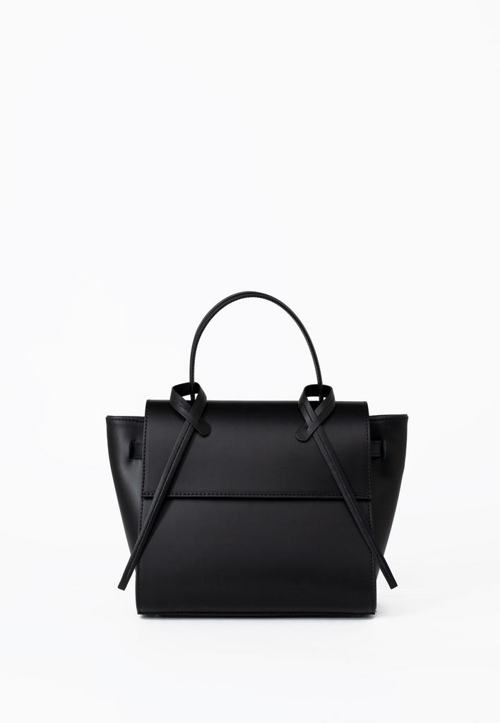 Сумка "Трапеция" под формат А5 в черном цвете