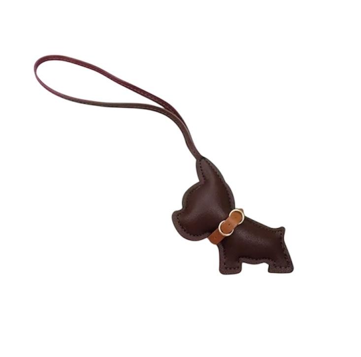 Брелок: питбуль шоколад