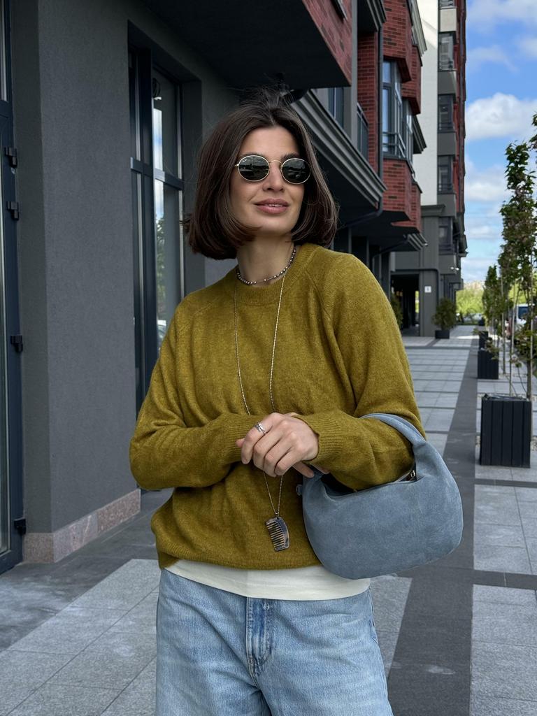 Модель "Тедди" в джинсовом цвете