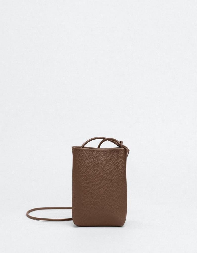 Сумка-мессенджер в цвете шоколад