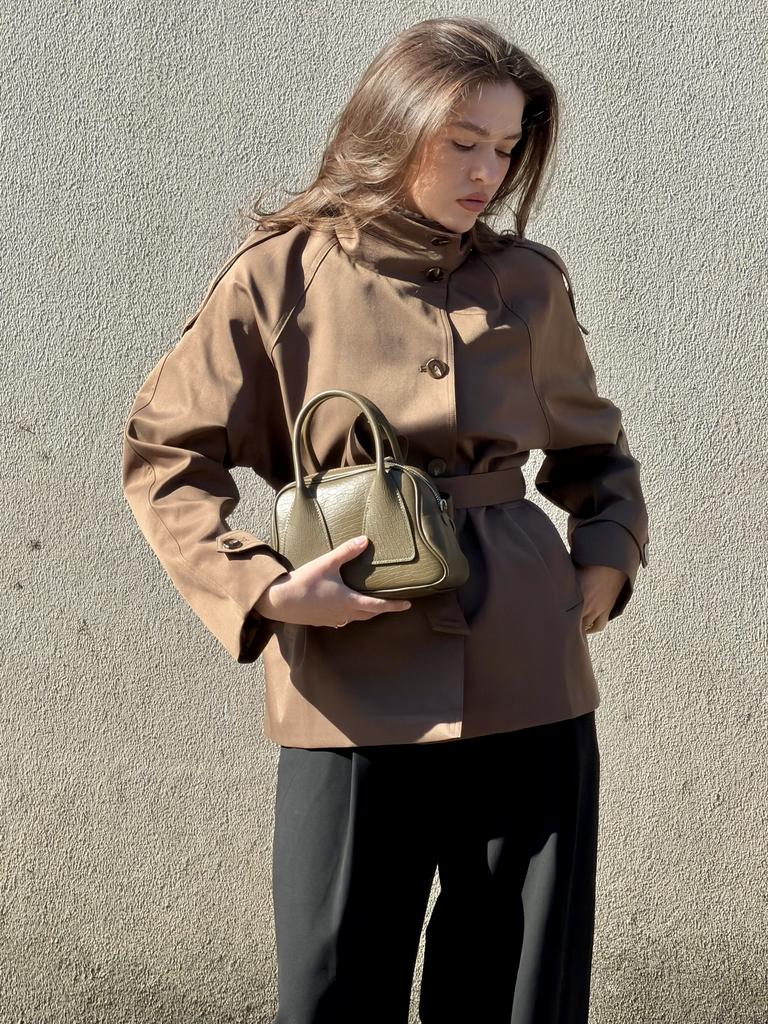 Модель: "Кроко" в цвете олива