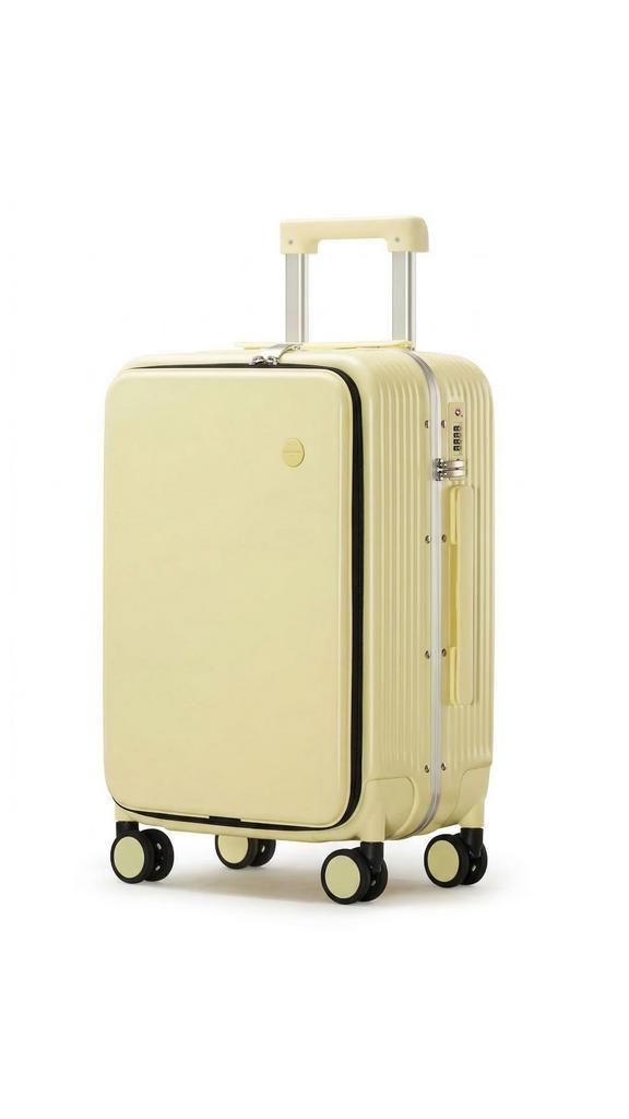 Чемодан в цвете сливочное масло