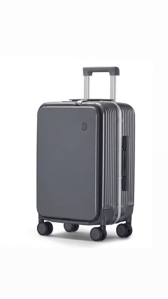 Чемодан в цвете графит