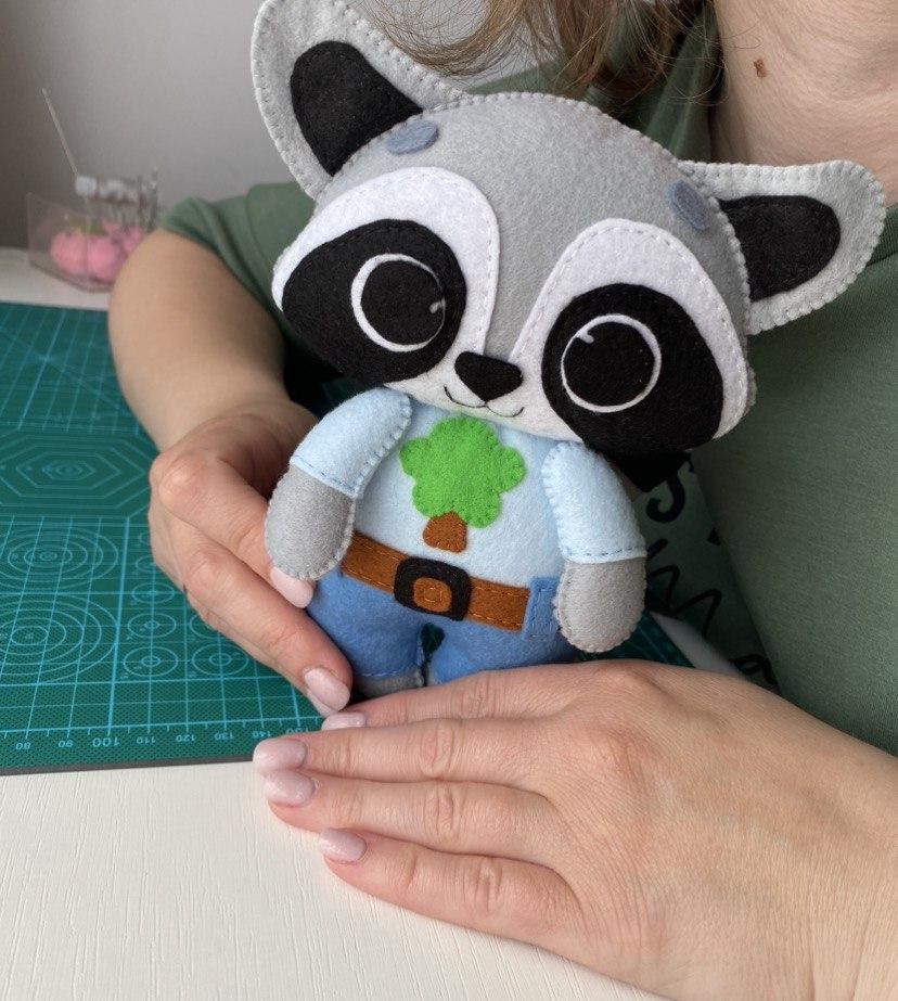 Мастер Класс Енот Путешественник