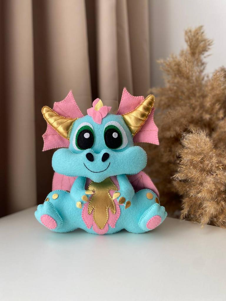 Выкройка + описание пошива Дракон