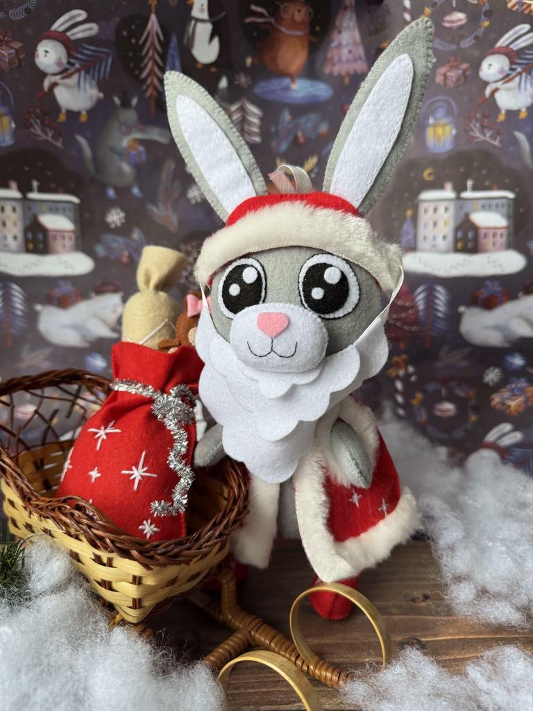 МК Заяц Дед Мороз