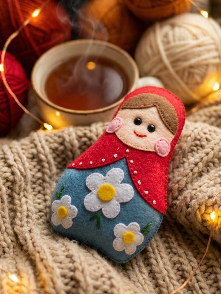 Выкройка Матрешка