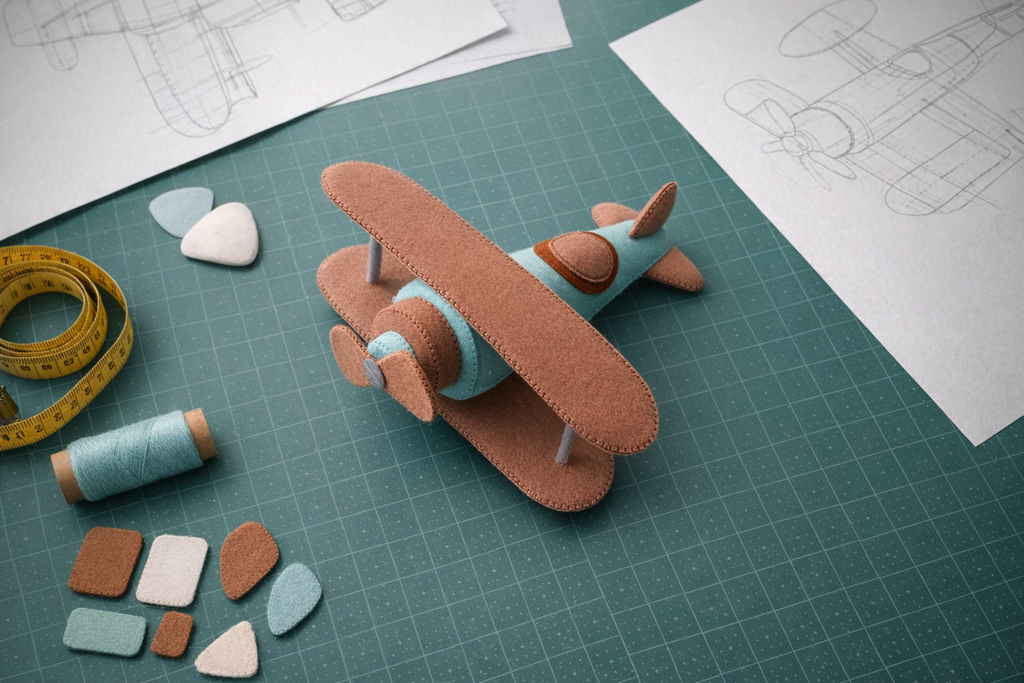 Биплан ВЫКРОЙКА (Без МК)