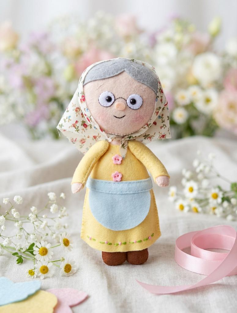 МК Бабушка (Курочка Ряба) ВИДЕО + Выкройка