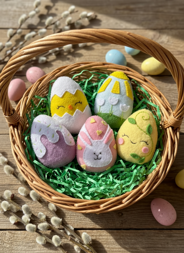 Пасхальные яйца ВЫКРОЙКА