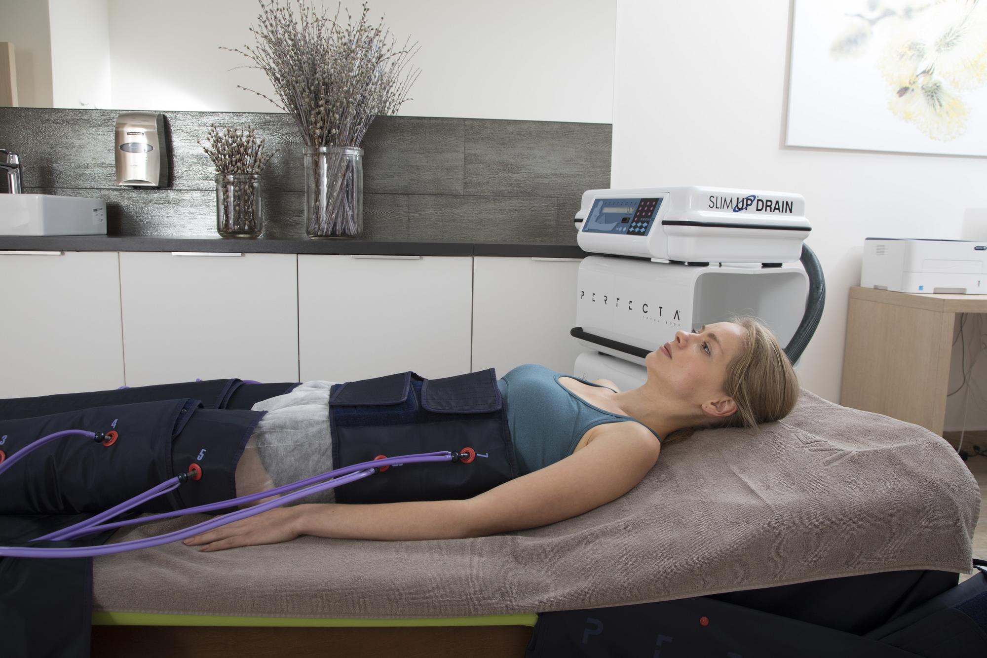 Прессотерапия на аппарате Slim up drain