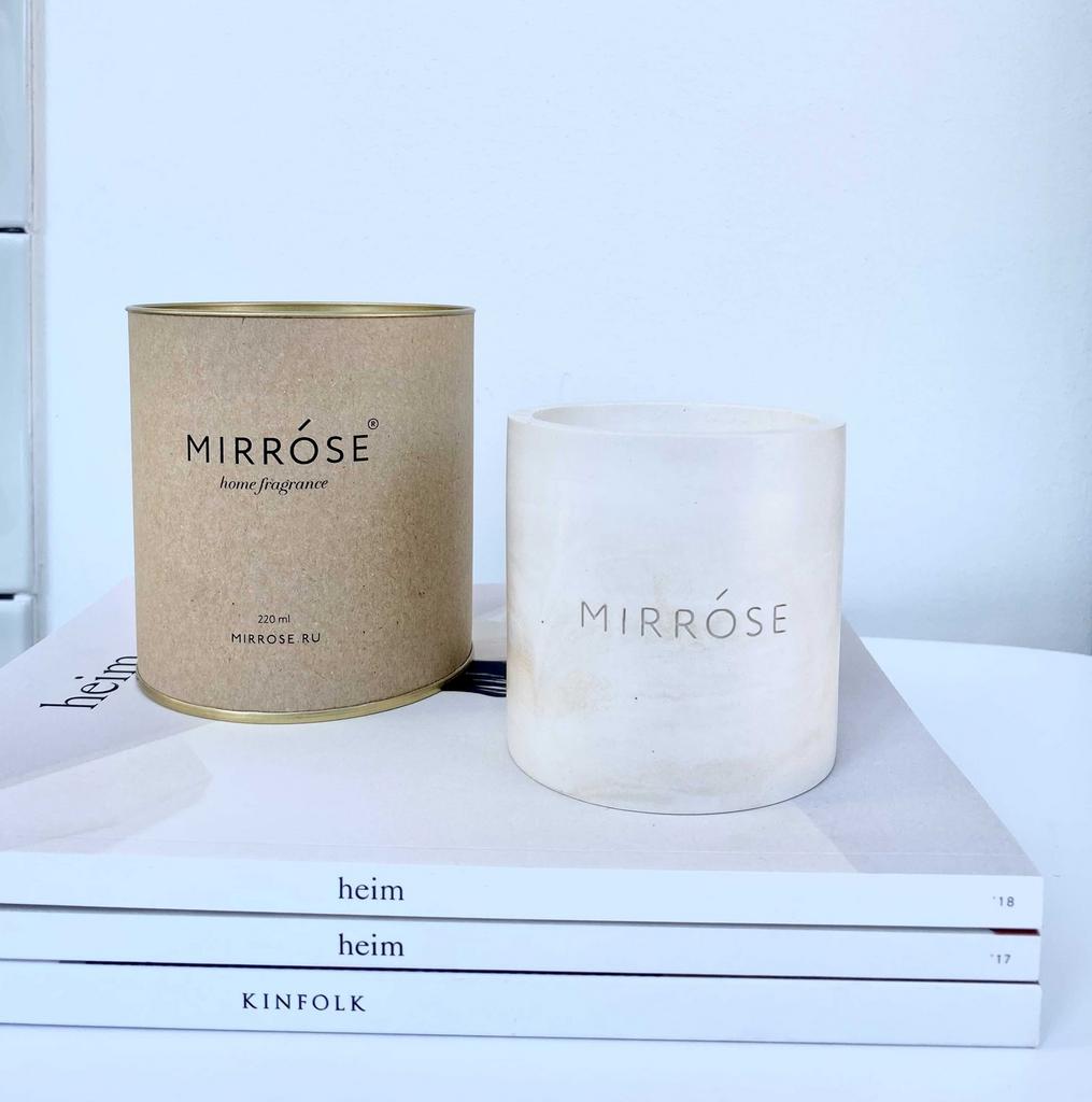 СВЕЧА В БЕТОНЕ ТОНКА