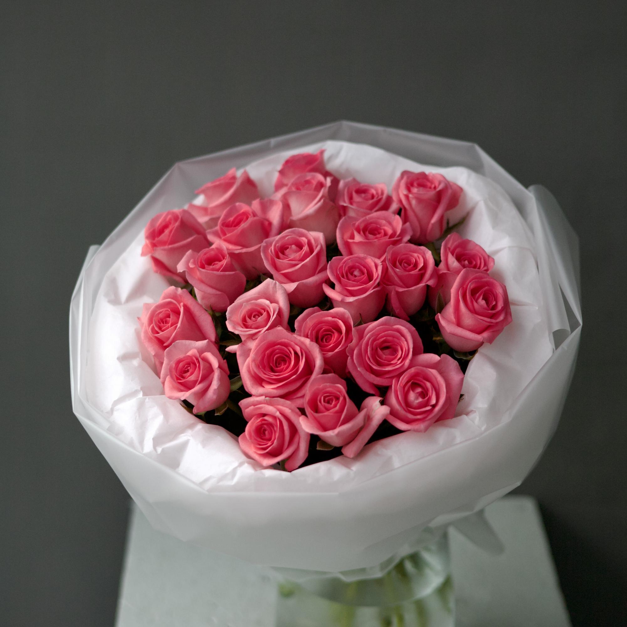 МОНО-БУКЕТ ИЗ 23 РОЗ СОРТА "РЕВИВАЛ"