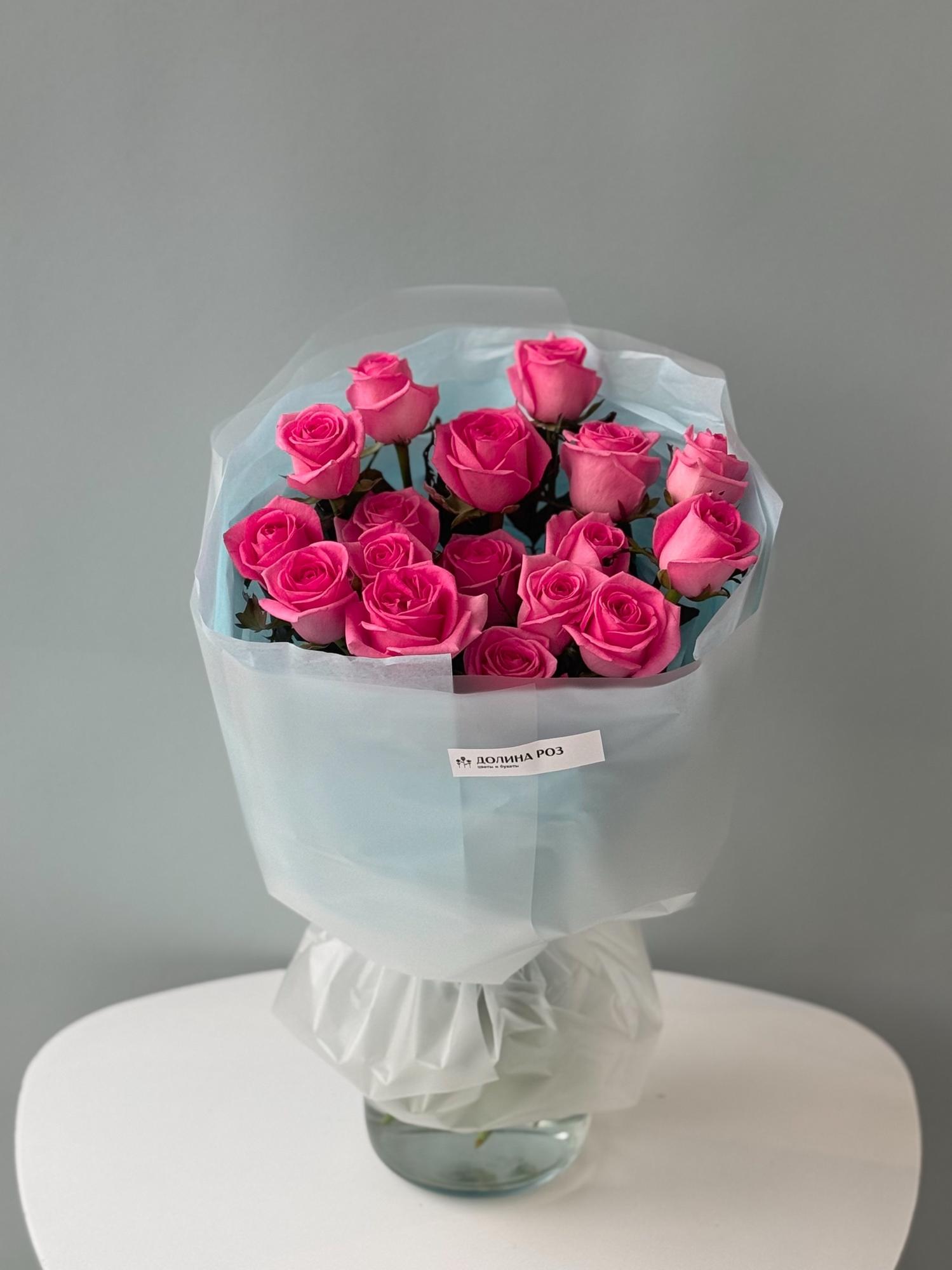 МОНО-БУКЕТ ИЗ РОЗ СОРТА "РЕВИВАЛ"