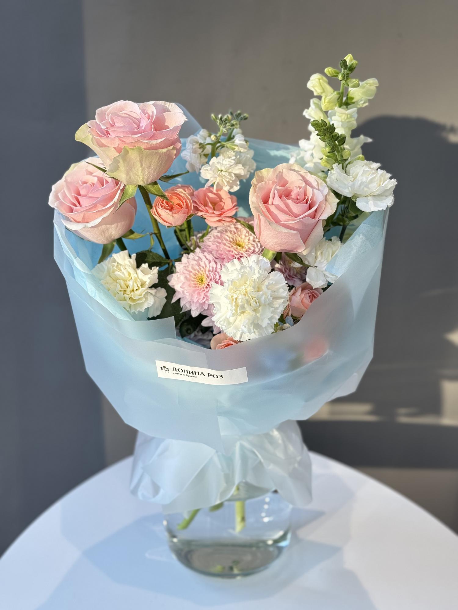 БУКЕТ В НЕЖНОЙ ГАММЕ