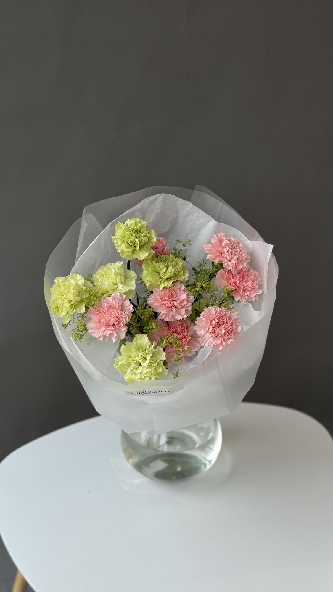 БУКЕТ С ДИАНТУСАМИ